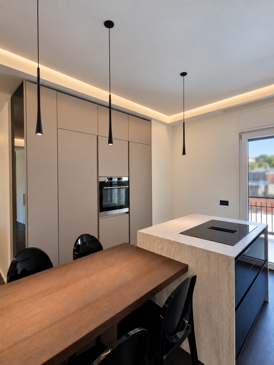 Cucina e zona pranzo